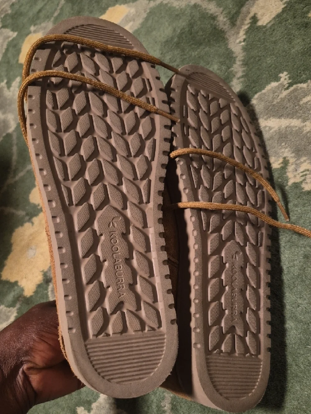 Koolaburra Men's Suede Chukka Boots in Brown - Picture 4 of 9